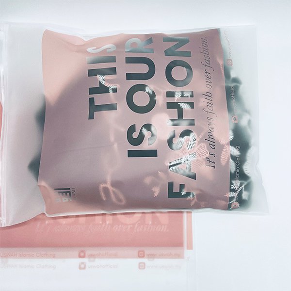 EVA磨砂拉鍊袋-24x35cm