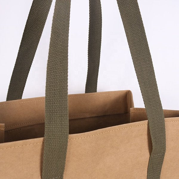 防水手提袋-可水洗牛皮紙購物袋