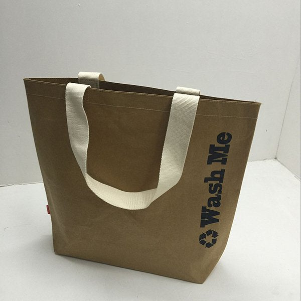 防水手提袋-可水洗牛皮紙包