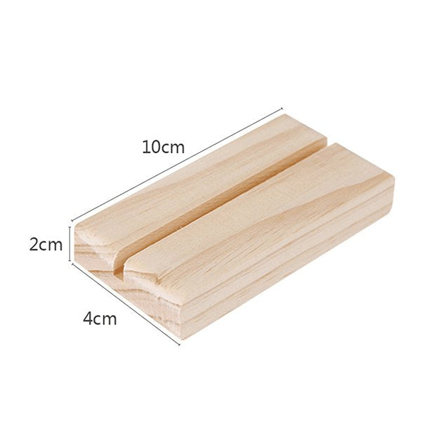 木製桌上展示架