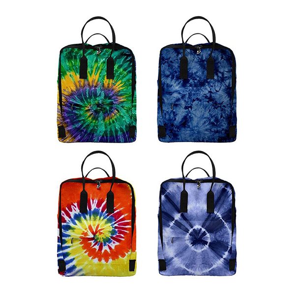 方形牛津布後背包