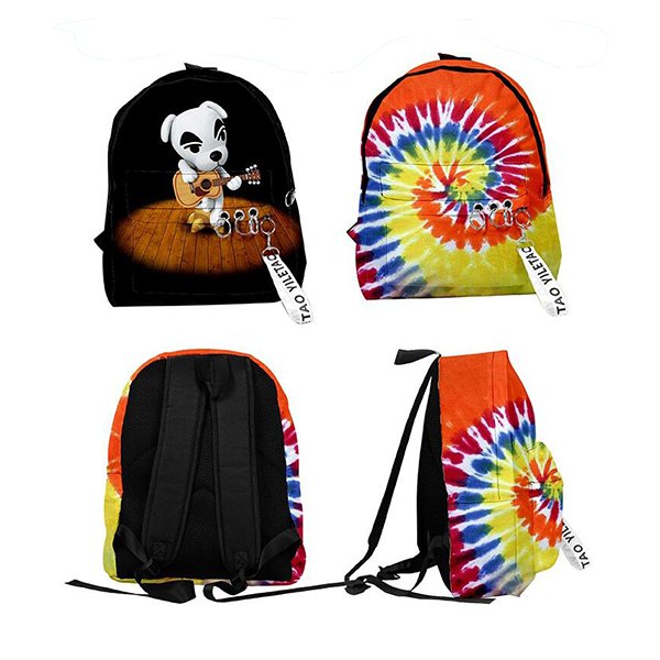 牛津布後背包-彩色印刷