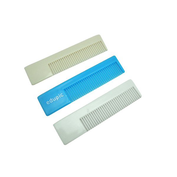 方正短柄塑膠梳子