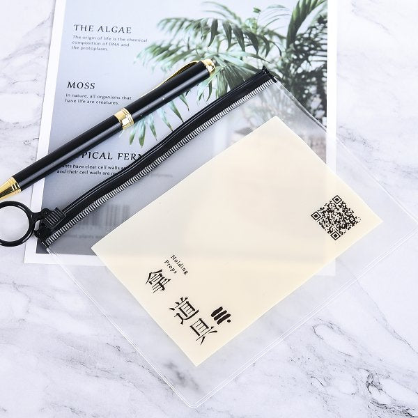 迷你PVC磨砂透明夾鏈袋
