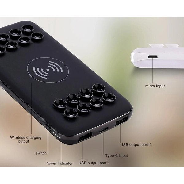 10000mah-ABS吸盤行動電源