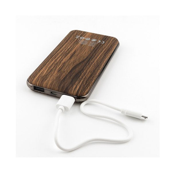 10000mah-木製行動電源