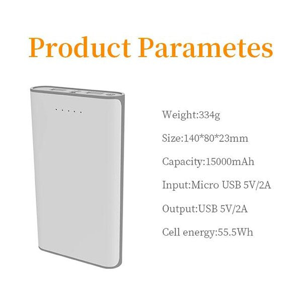 15000mah-ABS行動電源