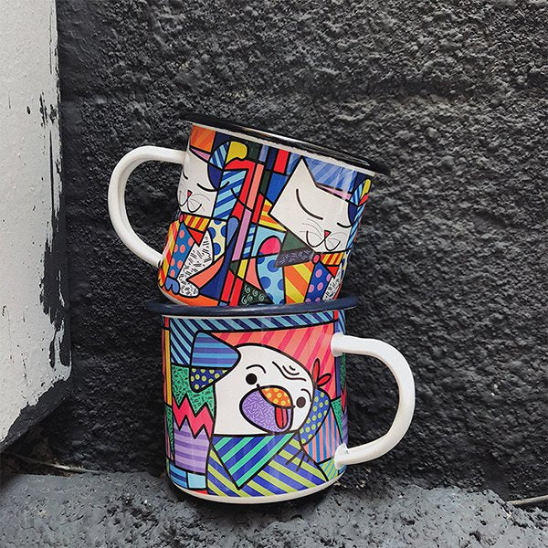 360ml-304不鏽鋼登山露營馬克杯