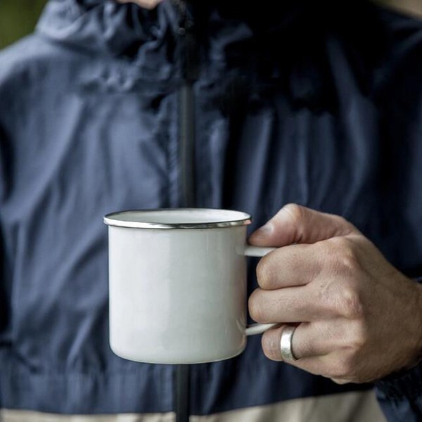 360ml-304不鏽鋼登山露營馬克杯