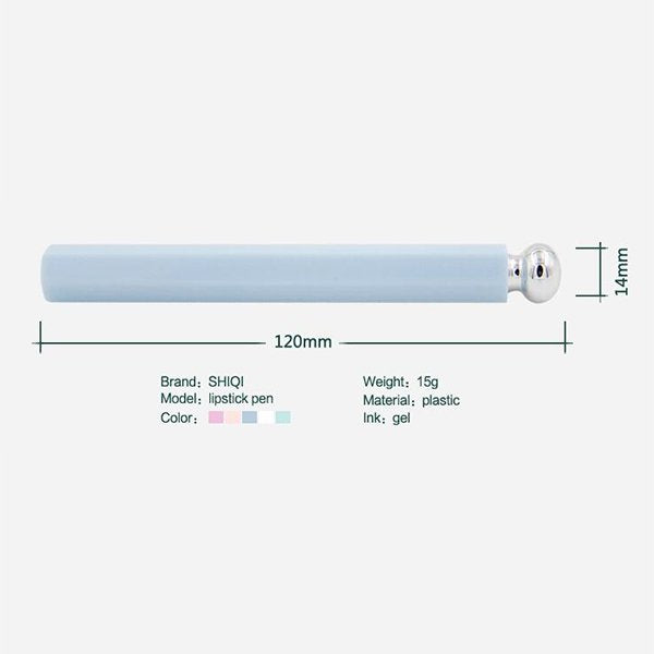 唇膏造型筆-開蓋式中性筆