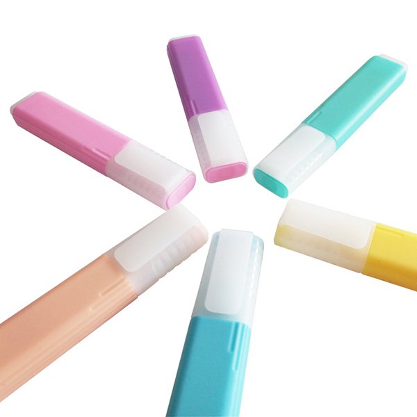 扁平筆桿單色螢光筆