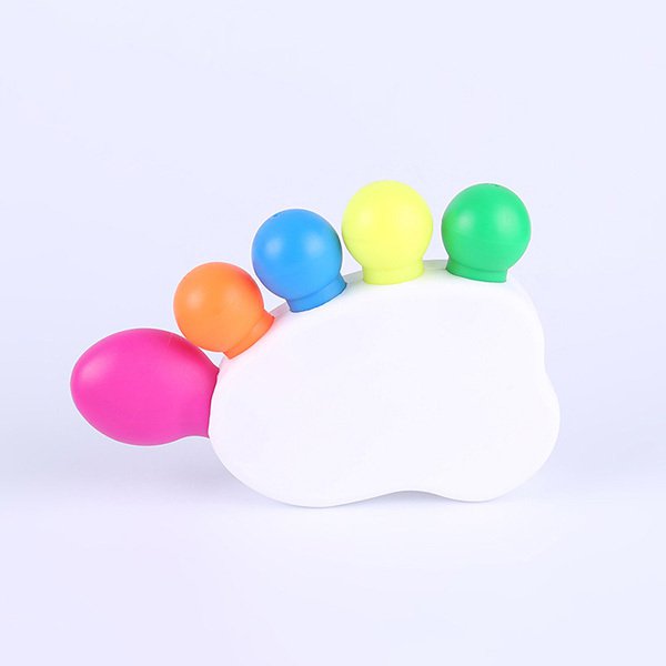 腳指頭腳掌造型螢光筆