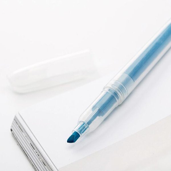 單色透明筆桿螢光筆