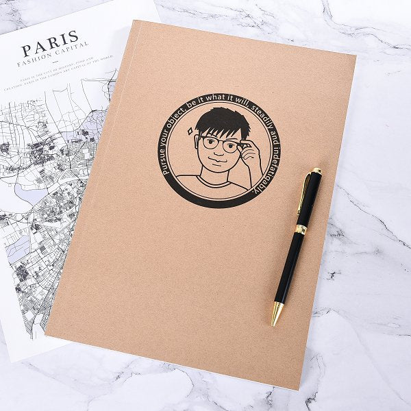 A4牛皮紙筆記本