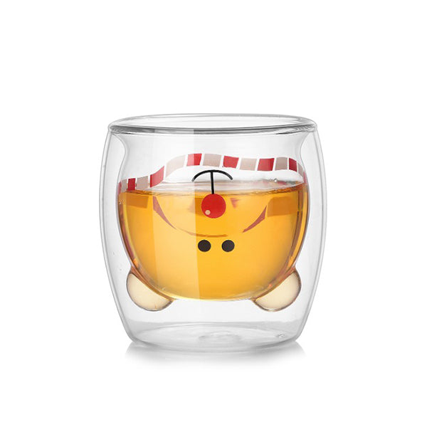 客制化造型雙層玻璃杯