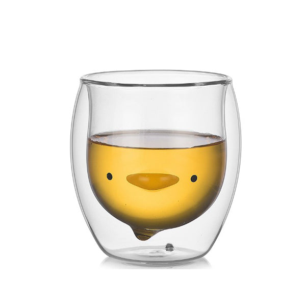 客制化造型雙層玻璃杯