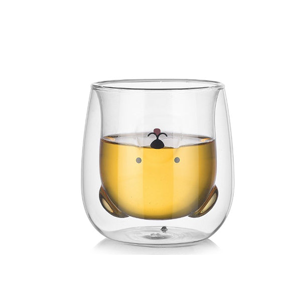 客制化造型雙層玻璃杯