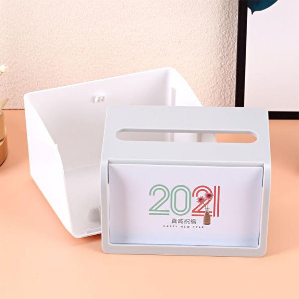 多功能衛生紙盒桌曆