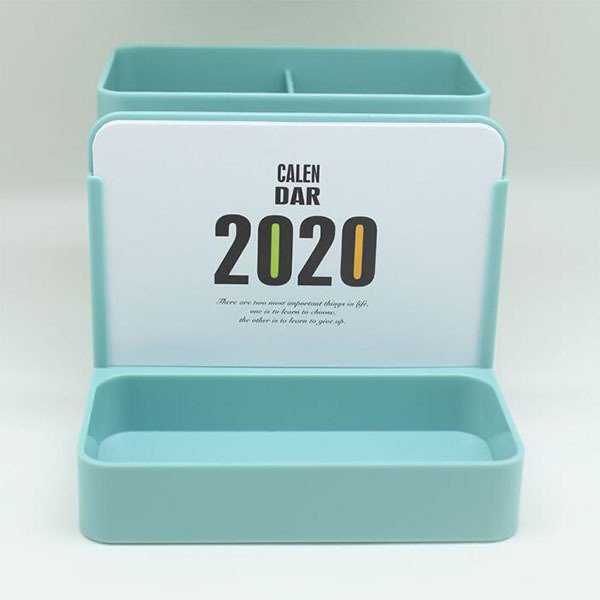 多功能辦公筆筒桌曆