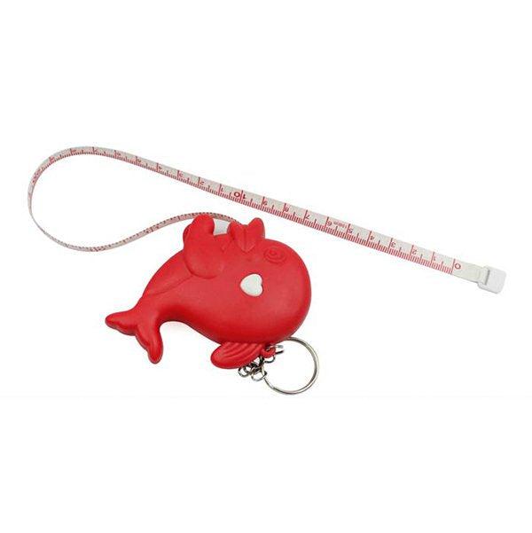 塑料鯨魚造型捲尺