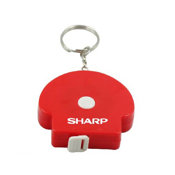 塑料小磨菇造型捲尺