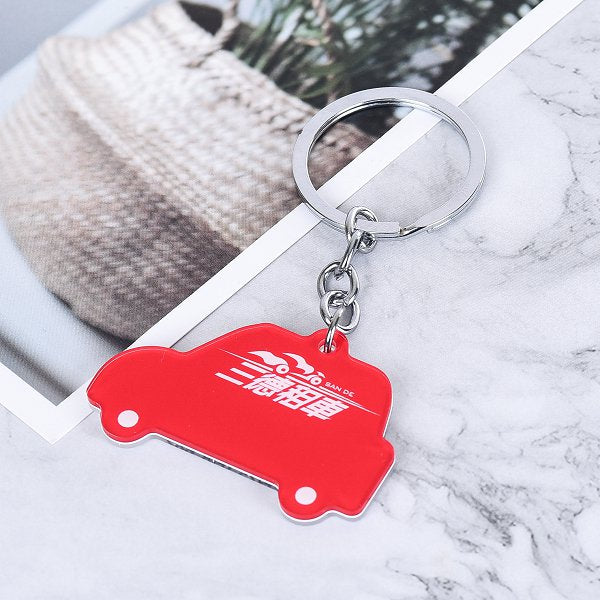 造型汽車壓克力鑰匙圈