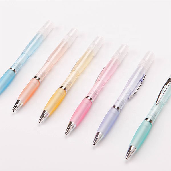 2合1塑膠1.0mm噴霧圓珠筆