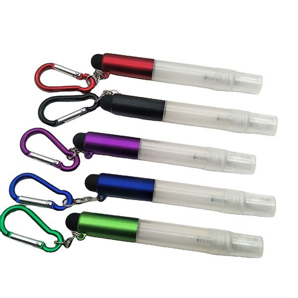 登山扣塑膠5ml噴霧觸控筆