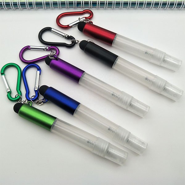 登山扣塑膠5ml噴霧觸控筆