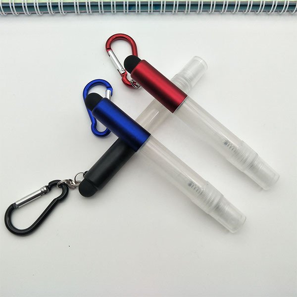 登山扣塑膠5ml噴霧觸控筆