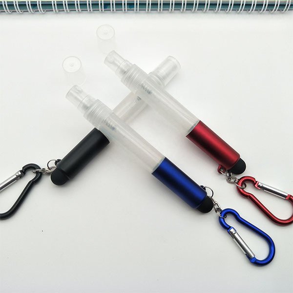 登山扣塑膠5ml噴霧觸控筆