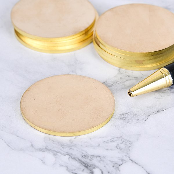 黃銅片加工雷射切割造型