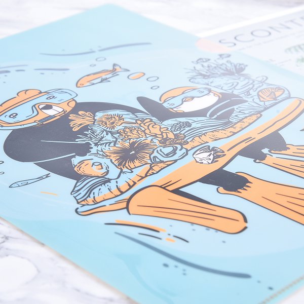 A4單層L夾-全白墨PP材質彩色印刷-180umL夾印刷-學校專區-中原大學(同39AA-0003)