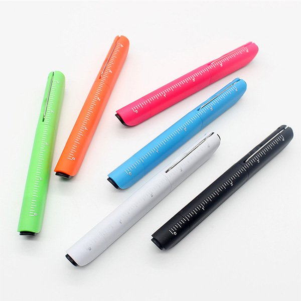 3合1便攜式剪刀+直尺圓珠筆