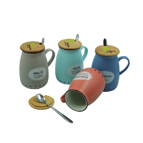 可愛牛奶陶瓷馬克杯