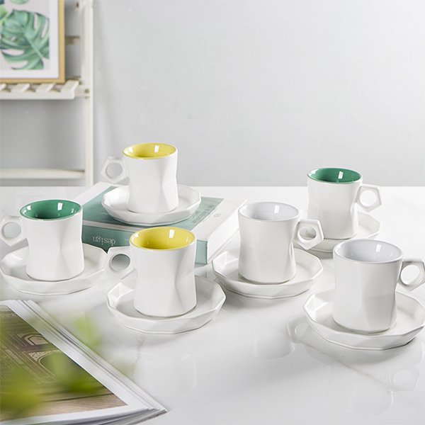 特殊杯型咖啡杯碟組