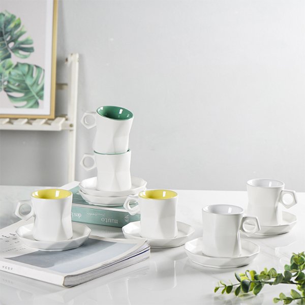 特殊杯型咖啡杯碟組