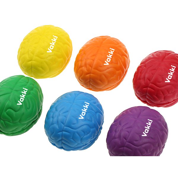 中性PU壓力球-大腦造型