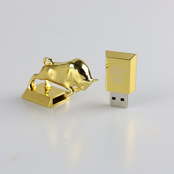 金牛造型金屬隨身碟