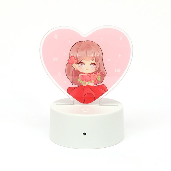 小夜燈-創意壓克力卡通動漫夜燈-療癒客製化禮贈品