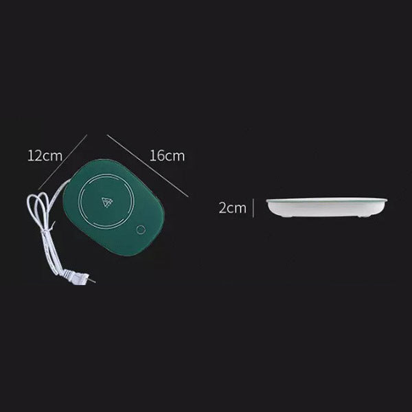 豪華馬克杯智能加熱杯墊禮品組