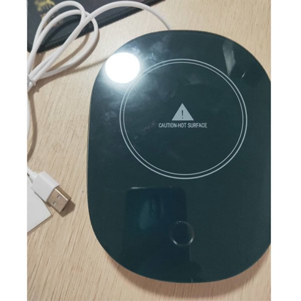 豪華馬克杯智能加熱杯墊禮品組