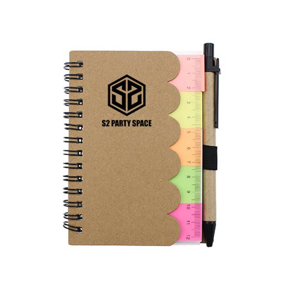 環裝牛皮筆記本