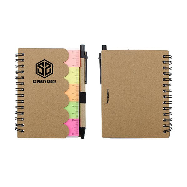 環裝牛皮筆記本