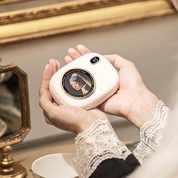 復古相機造型usb充電多功能暖手寶