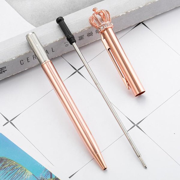 旋轉式皇冠金屬筆