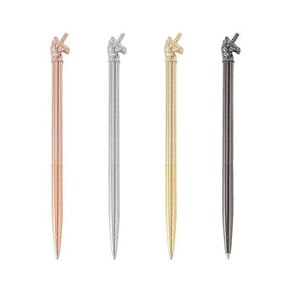 旋轉式獨角獸金屬筆