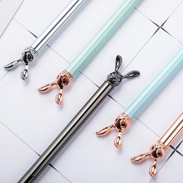 旋轉式兔子金屬筆