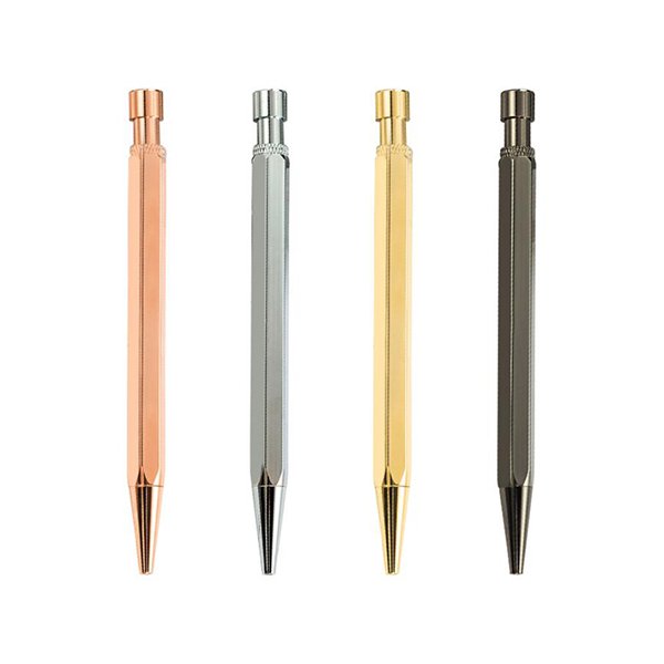 按壓式六角金屬筆