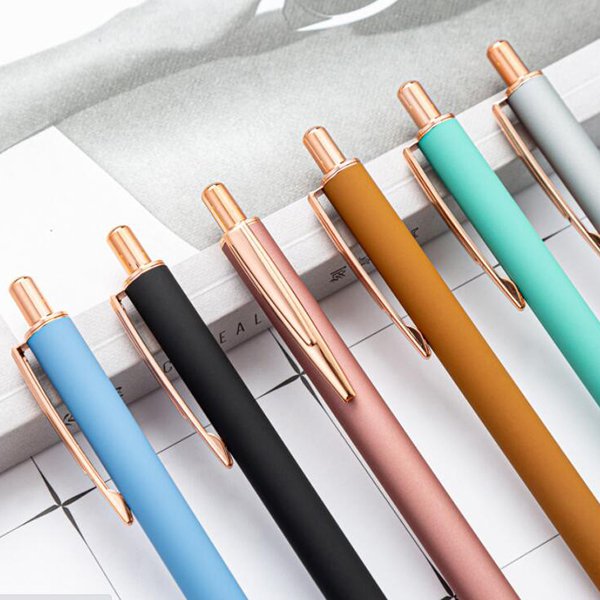 按壓式噴膠金屬筆